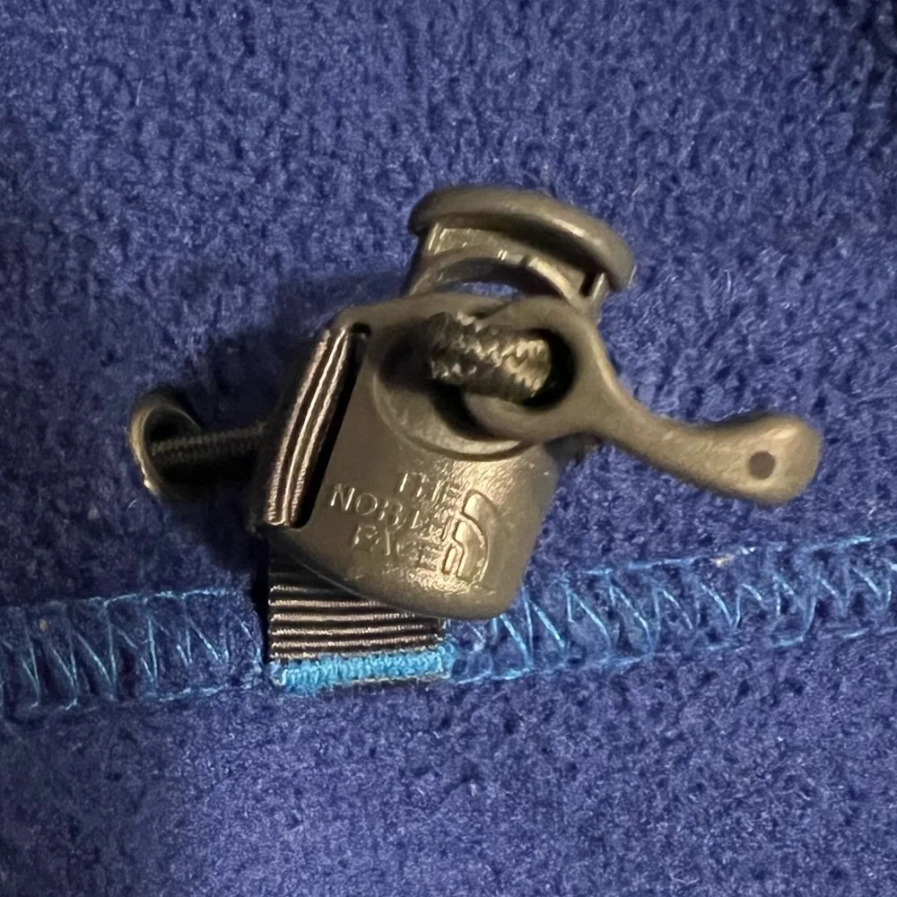 NORTH FACE 2 Tone BLUE Fleece JACKET Men
